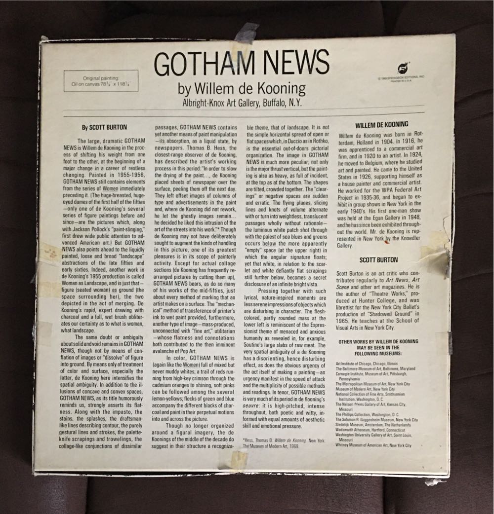 Gotham News - Springbok puzzle collectible - Main Image 2