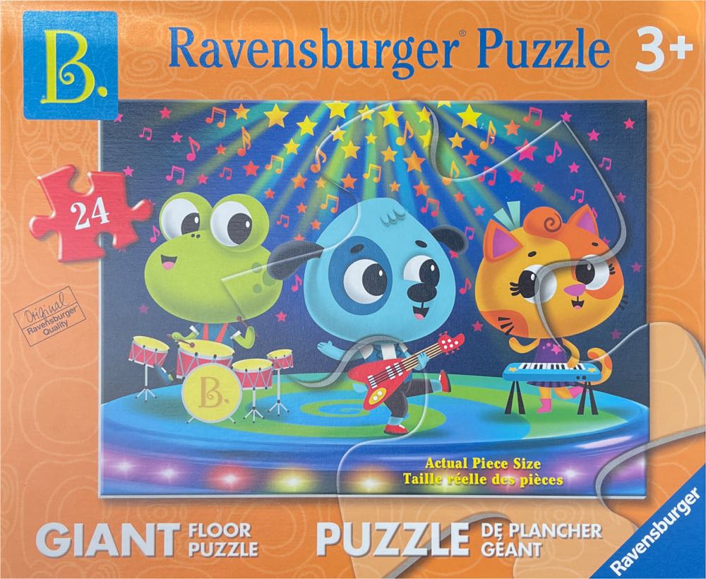 Master Pieces Hidden Images Glow In The Dark Panda Family 500pc