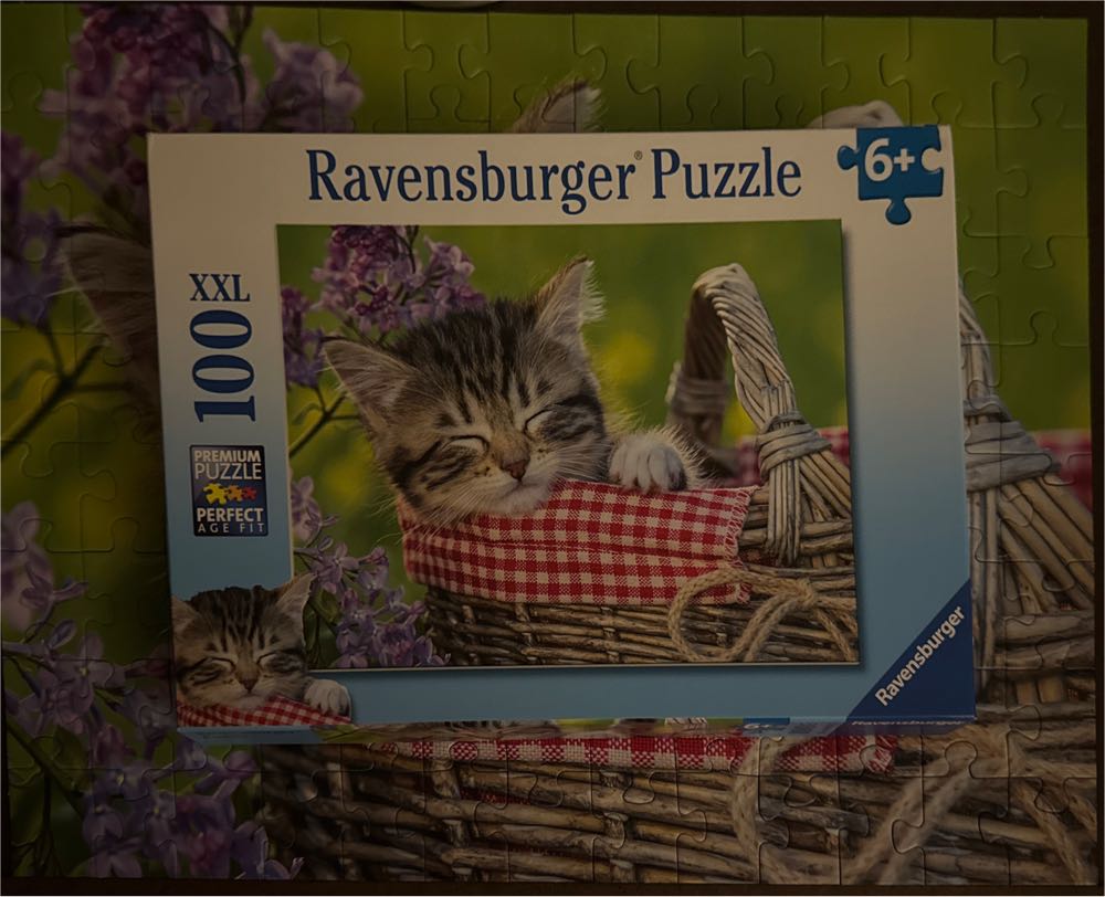 Sleeping Kitten - Ravensburger puzzle collectible [Barcode 4005556105397] - Main Image 3