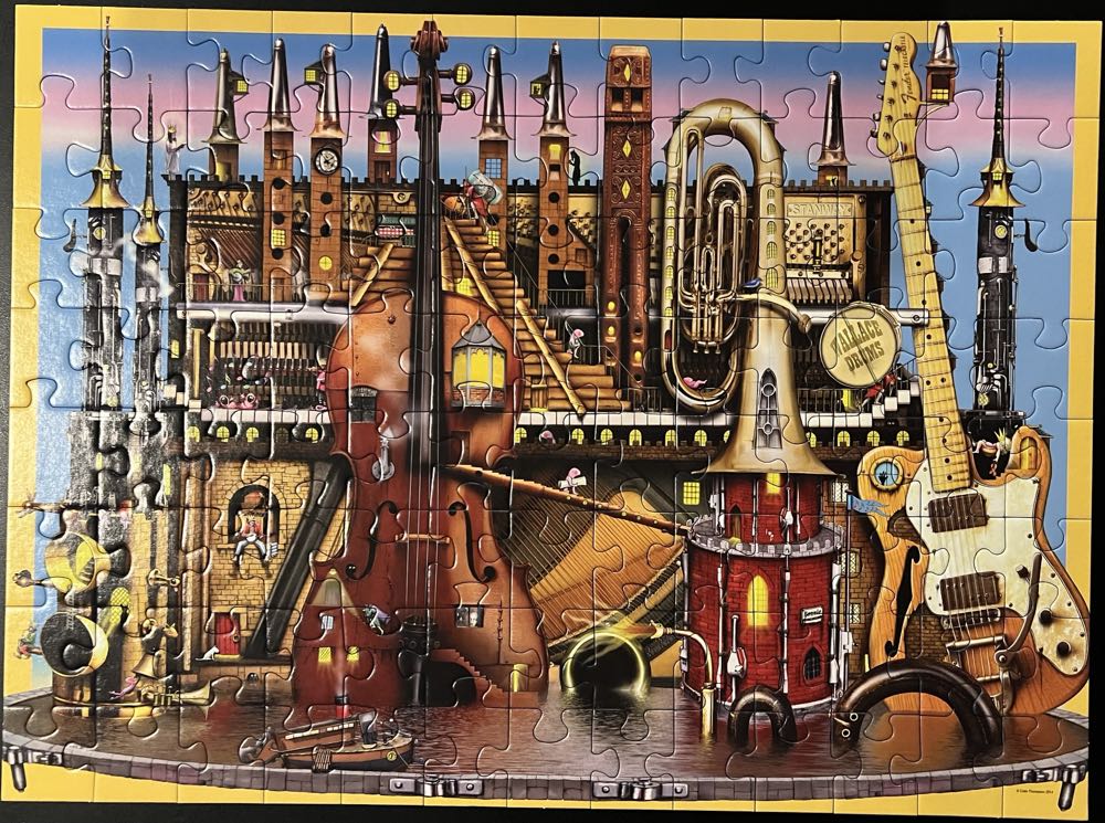 Music Castle - Ravensburger puzzle collectible [Barcode 4005556105243] - Main Image 2