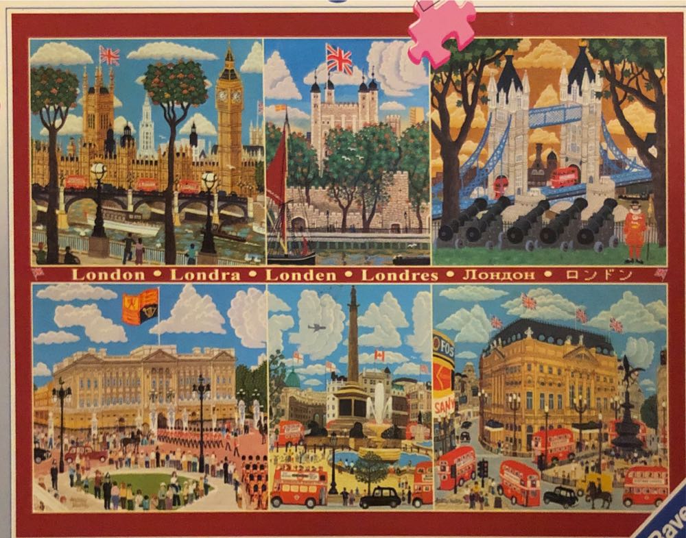 London Scenes - Ravensburger puzzle collectible [Barcode 4005556156276] - Main Image 2