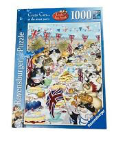 Crazy Cats… At The Street Party - Ravensburger 🇬🇧 puzzle collectible [Barcode 4005556193172] - Main Image 1