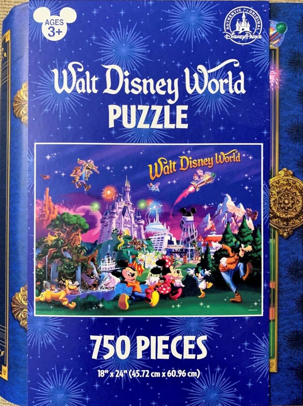 Walt Disney World Mickey And Friends Storybook (VERKOCHT) - Disney Parks puzzle collectible [Barcode 400008593014] - Main Image 4