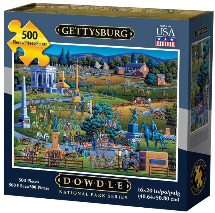 Gettysburg - Dowdle puzzle collectible [Barcode 671095003506] - Main Image 4