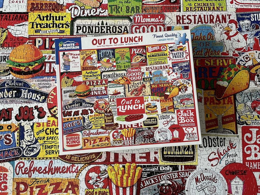 Out To Lunch* - White Mountain puzzle collectible - Main Image 3