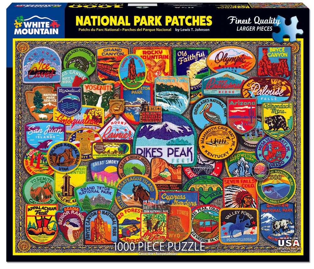 New American Eagle Soaring 500 Piece Puzzle Jigsaw Patriot Glow In The Dark