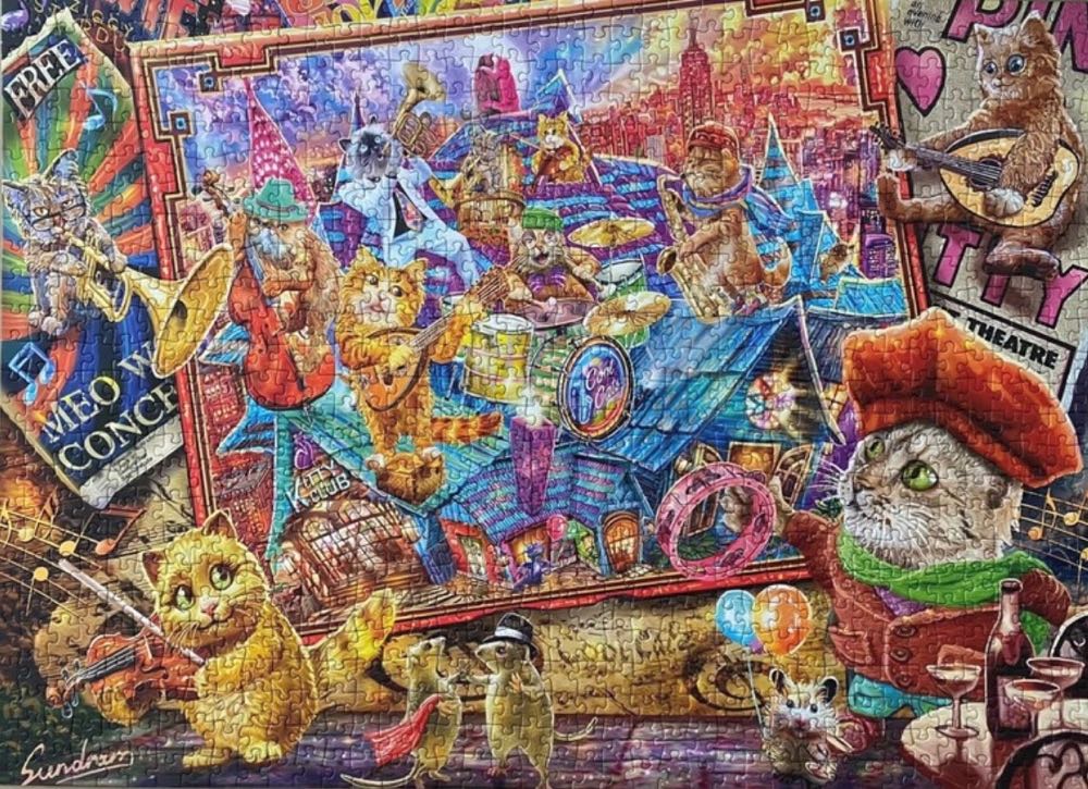 Cat Mania - Schmidt puzzle collectible [Barcode 4001504599799] - Main Image 3