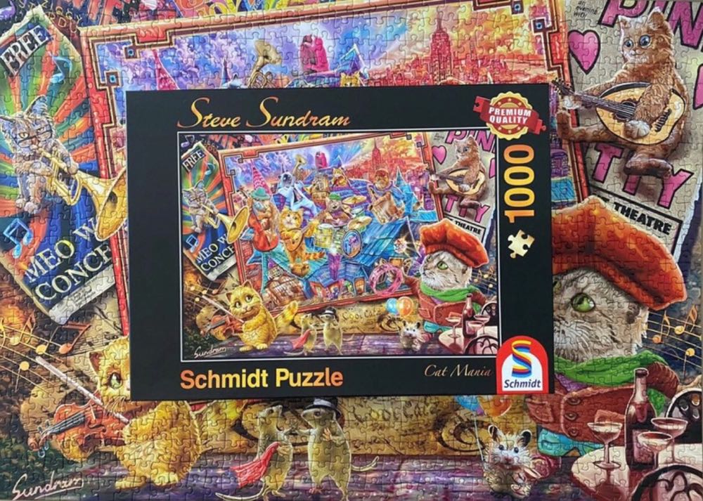 Cat Mania - Schmidt puzzle collectible [Barcode 4001504599799] - Main Image 4