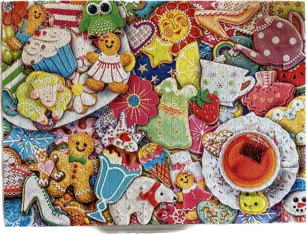 Tea and Cookies* - Buffalo puzzle collectible - Main Image 2