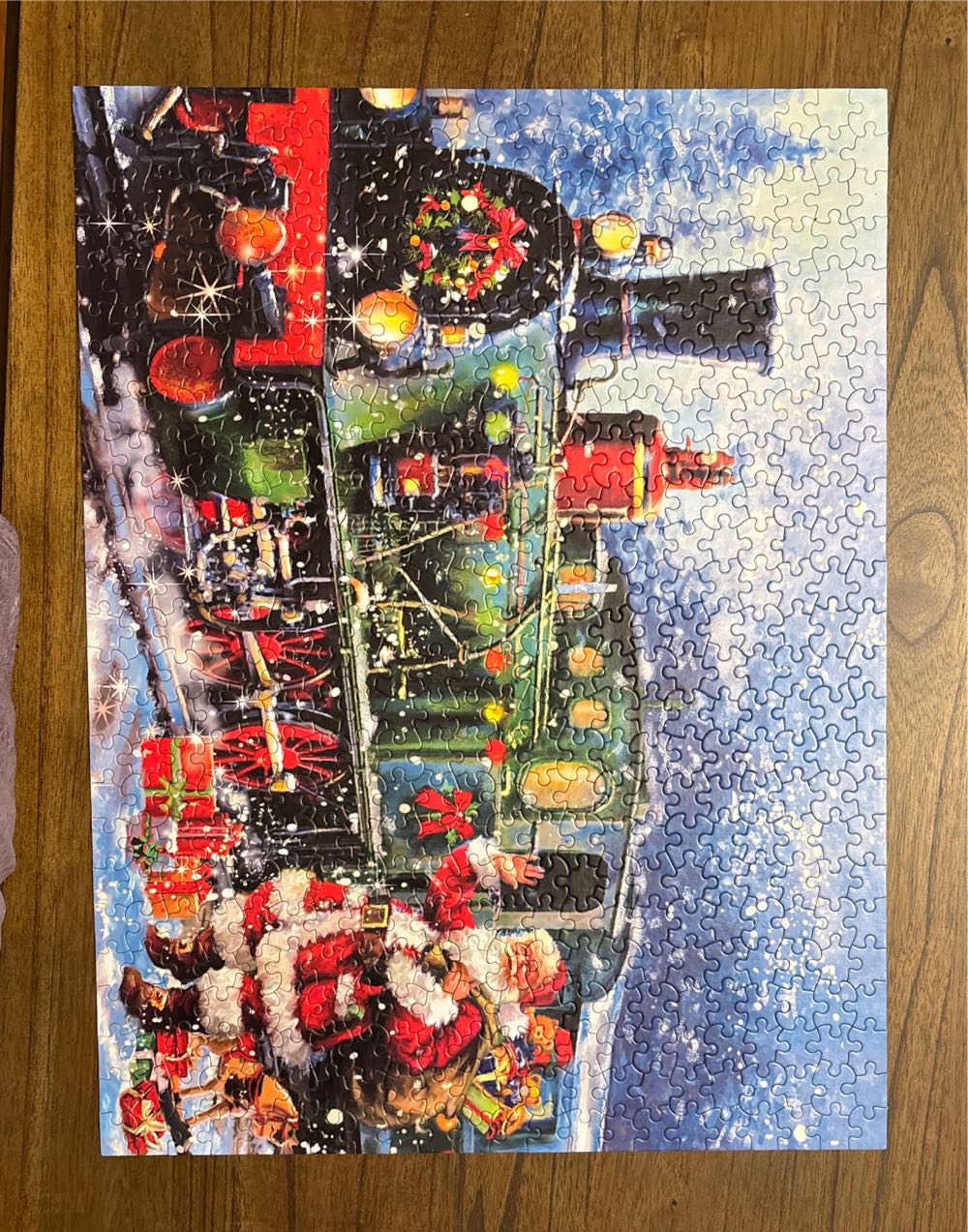 Santa Express - Ceaco 🇺🇸 puzzle collectible [Barcode 021081023665] - Main Image 2