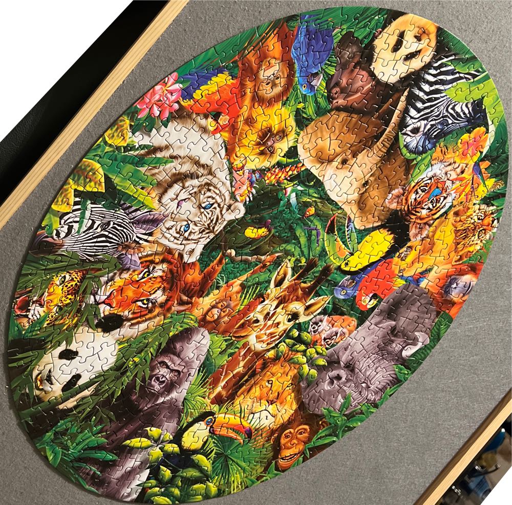 Wild Animals. - Cheryl  - A Broader View puzzle collectible [Barcode 851941003731] - Main Image 2