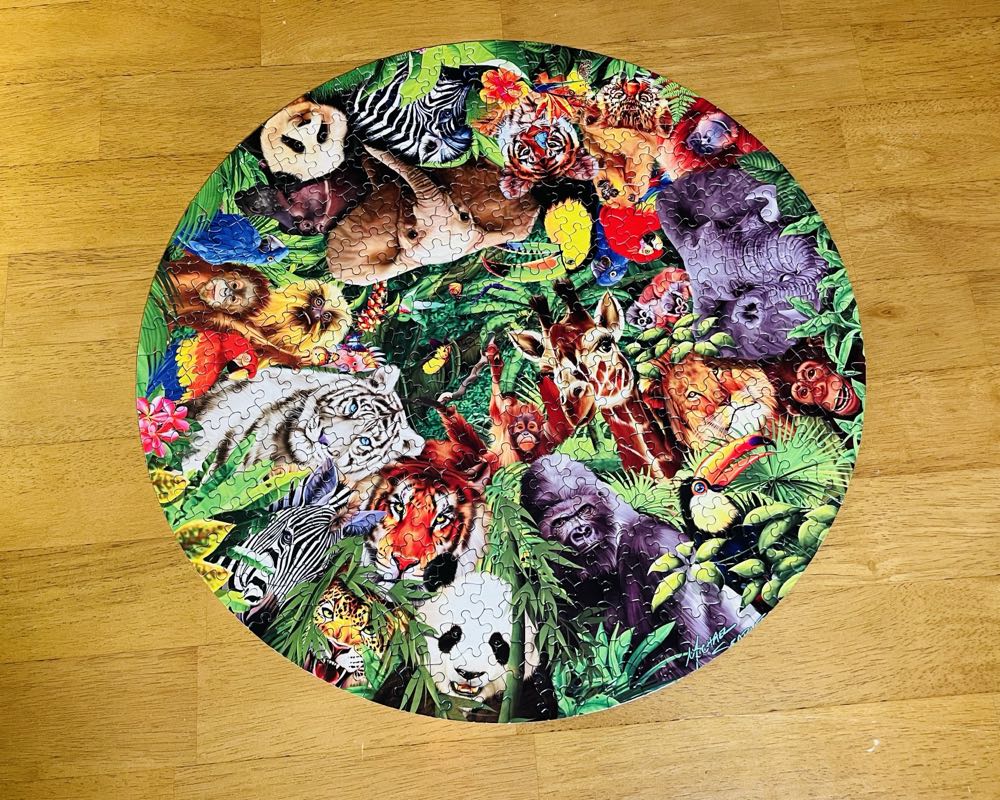 Wild Animals. - Cheryl  - A Broader View puzzle collectible [Barcode 851941003731] - Main Image 3