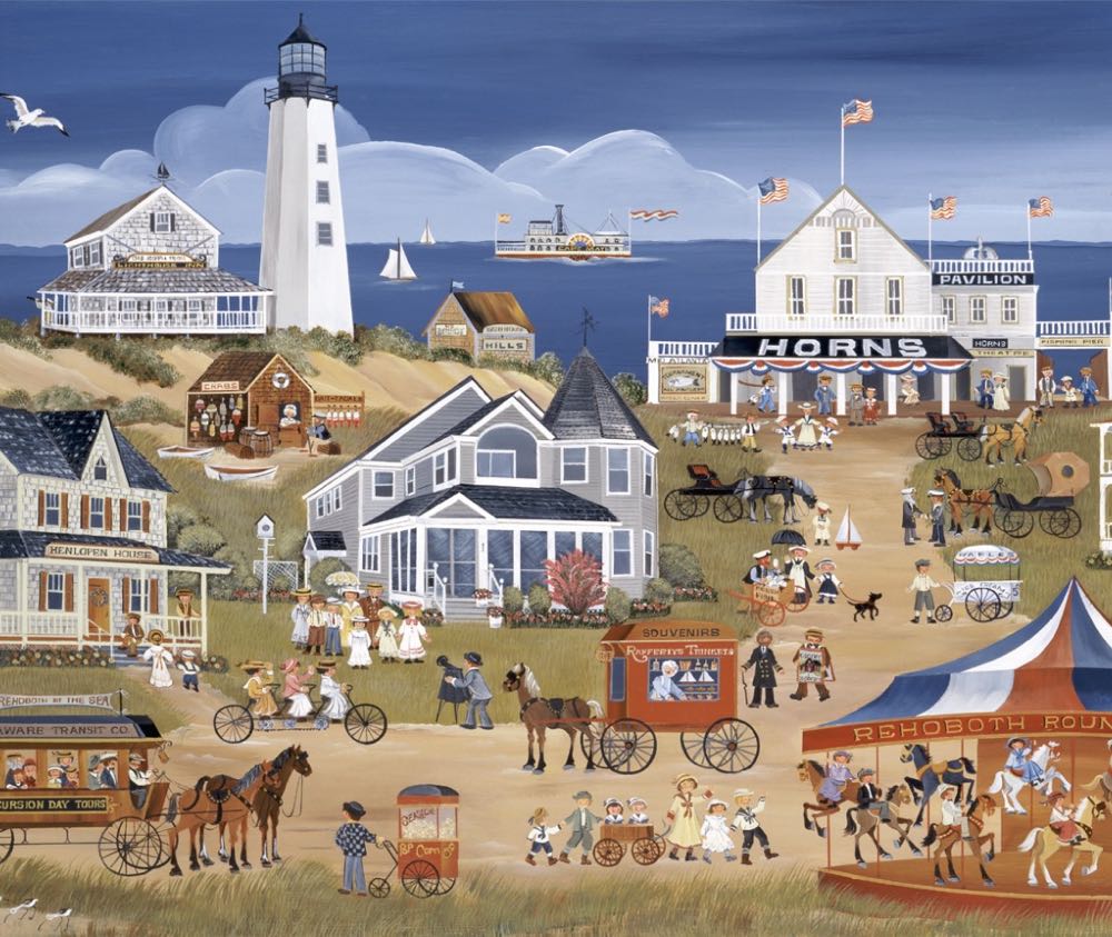 Excursion Days - Ceaco puzzle collectible [Barcode 021081011020] - Main Image 2