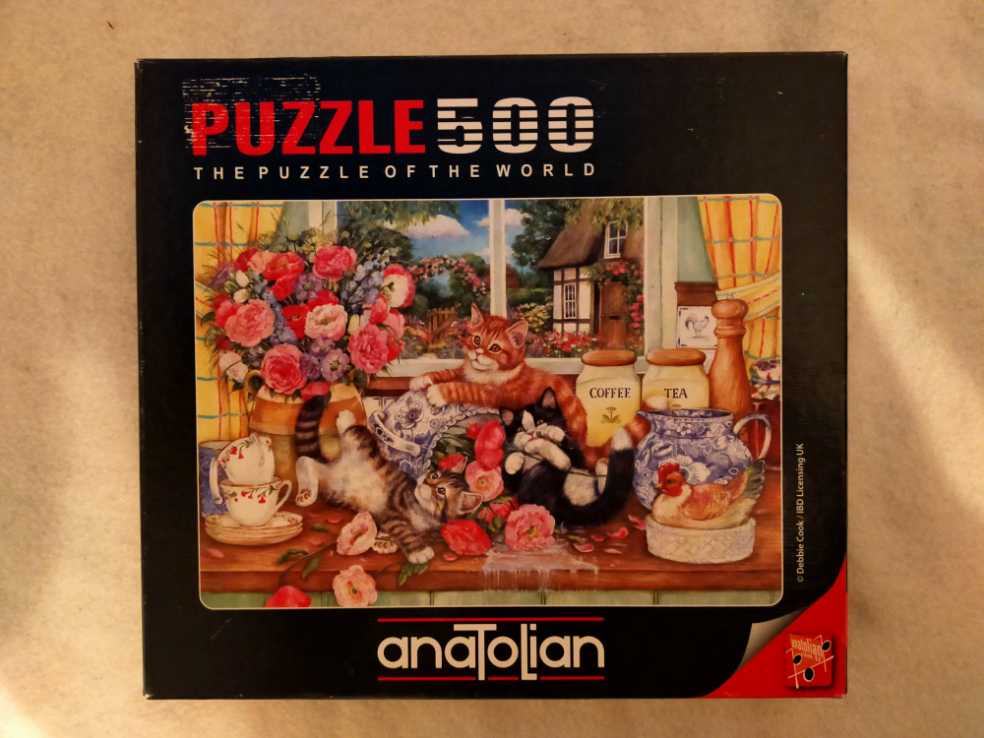 Kittens In The Kitchen - Anatolian puzzle collectible [Barcode 8698543135741] - Main Image 2