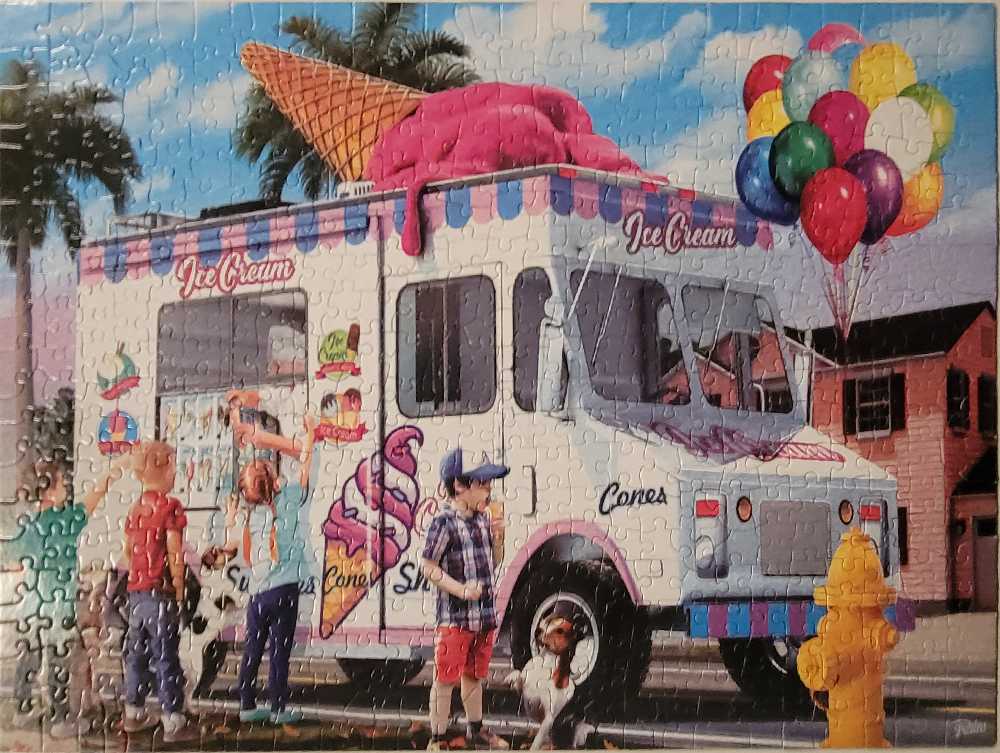 Ice Cream Cones - SunsOut puzzle collectible [Barcode 796780423091] - Main Image 2