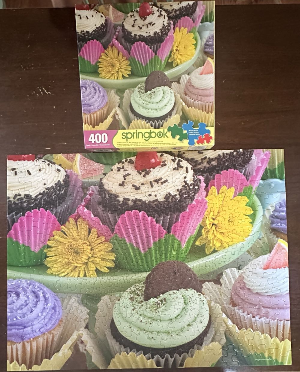Cupcake Creations - Springbok puzzle collectible [Barcode 091683705443] - Main Image 2