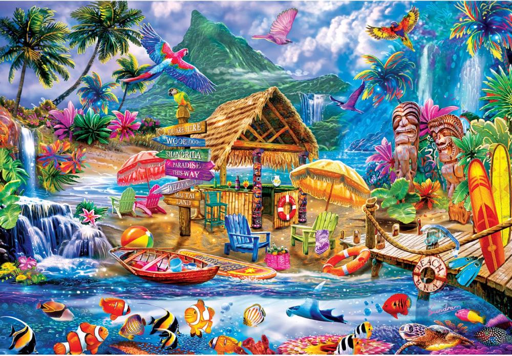 Hidden Cove - Master Piece puzzle collectible [Barcode 705988722509] - Main Image 2