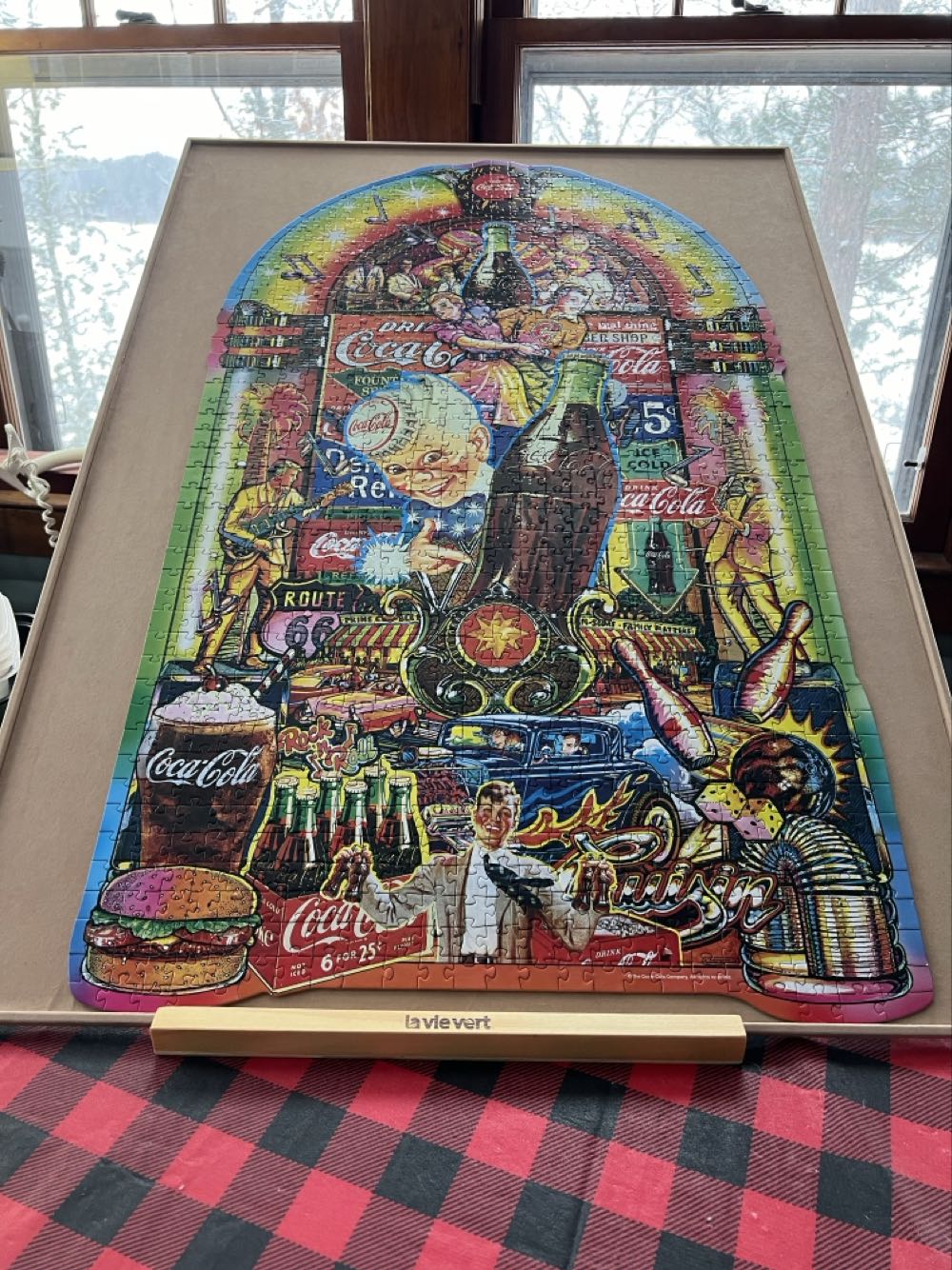 Coca-Cola Jukebox - Master Pieces puzzle collectible [Barcode 705988722868] - Main Image 2