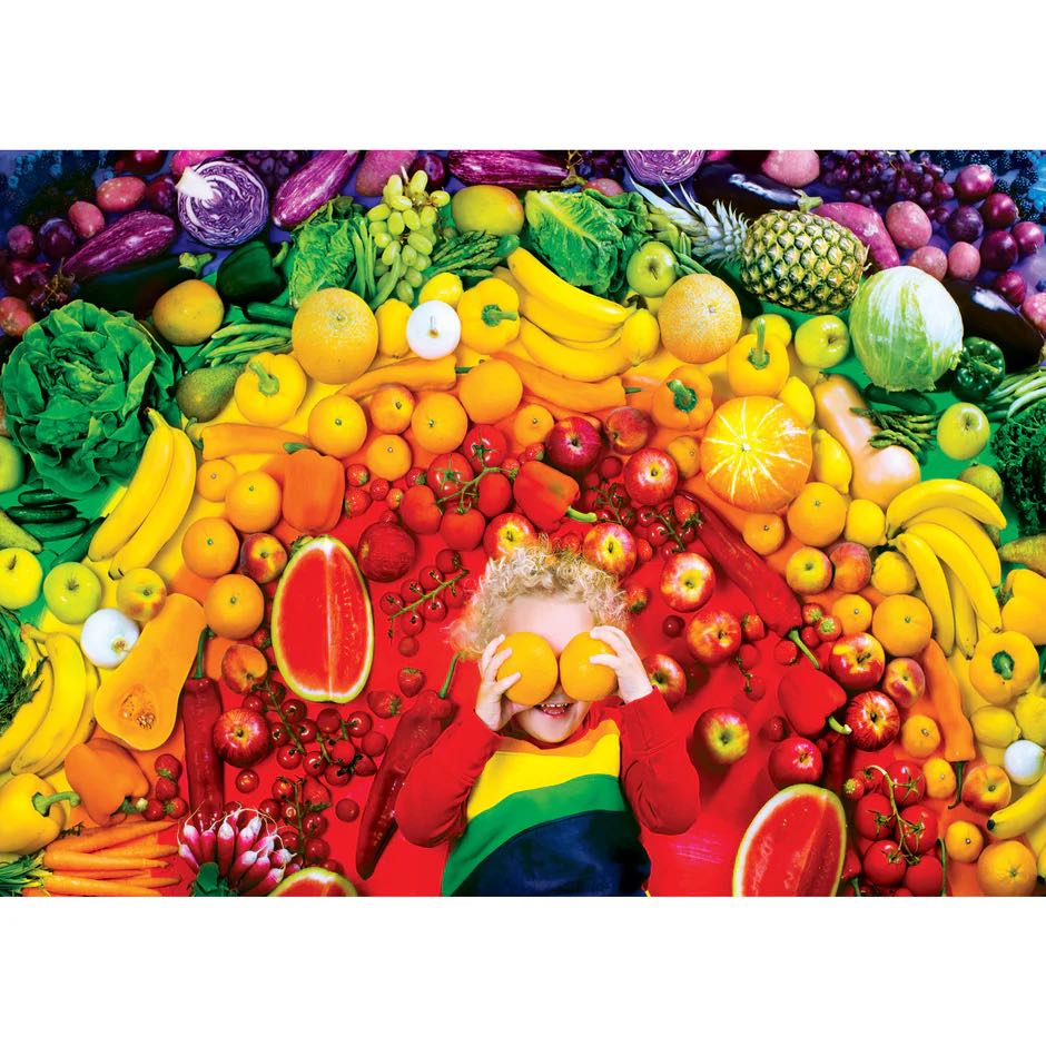 Rainbow Sauce: Fruity-licious - Master Pieces 🇺🇸 puzzle collectible [Barcode 705988822018] - Main Image 2