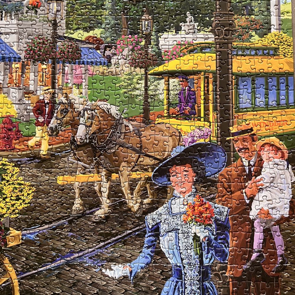 Victorian Spring - Bits And Pieces puzzle collectible [Barcode 192949006264] - Main Image 3