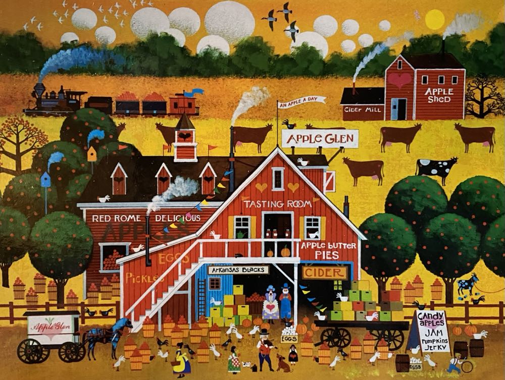 Apple Glen - Ceaco puzzle collectible [Barcode 021081022088] - Main Image 2