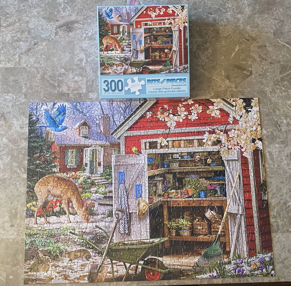 Opening Day - Bits & Pieces puzzle collectible [Barcode 192949036377] - Main Image 2