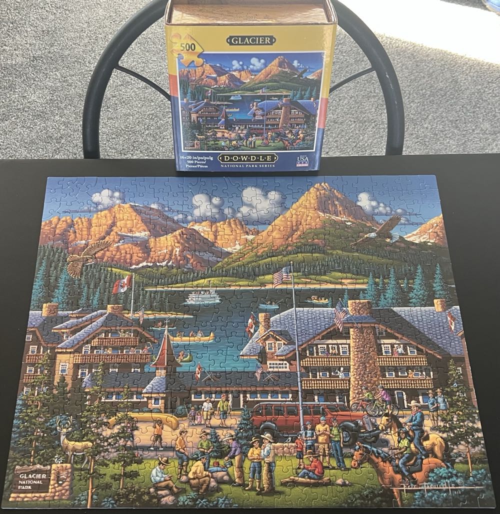 Glacier - 963, 11/15/25 - Dowdle puzzle collectible [Barcode 671095003353] - Main Image 3