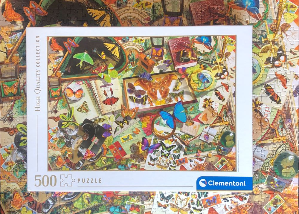 The Butterfly Collector - Clementoni puzzle collectible [Barcode 8005125351251] - Main Image 4