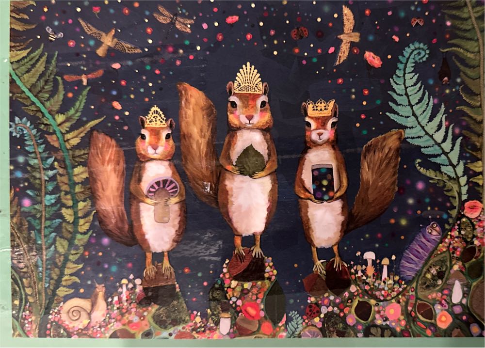 Squirrel Royale - Greenbox Art puzzle collectible [Barcode 842572166315] - Main Image 2