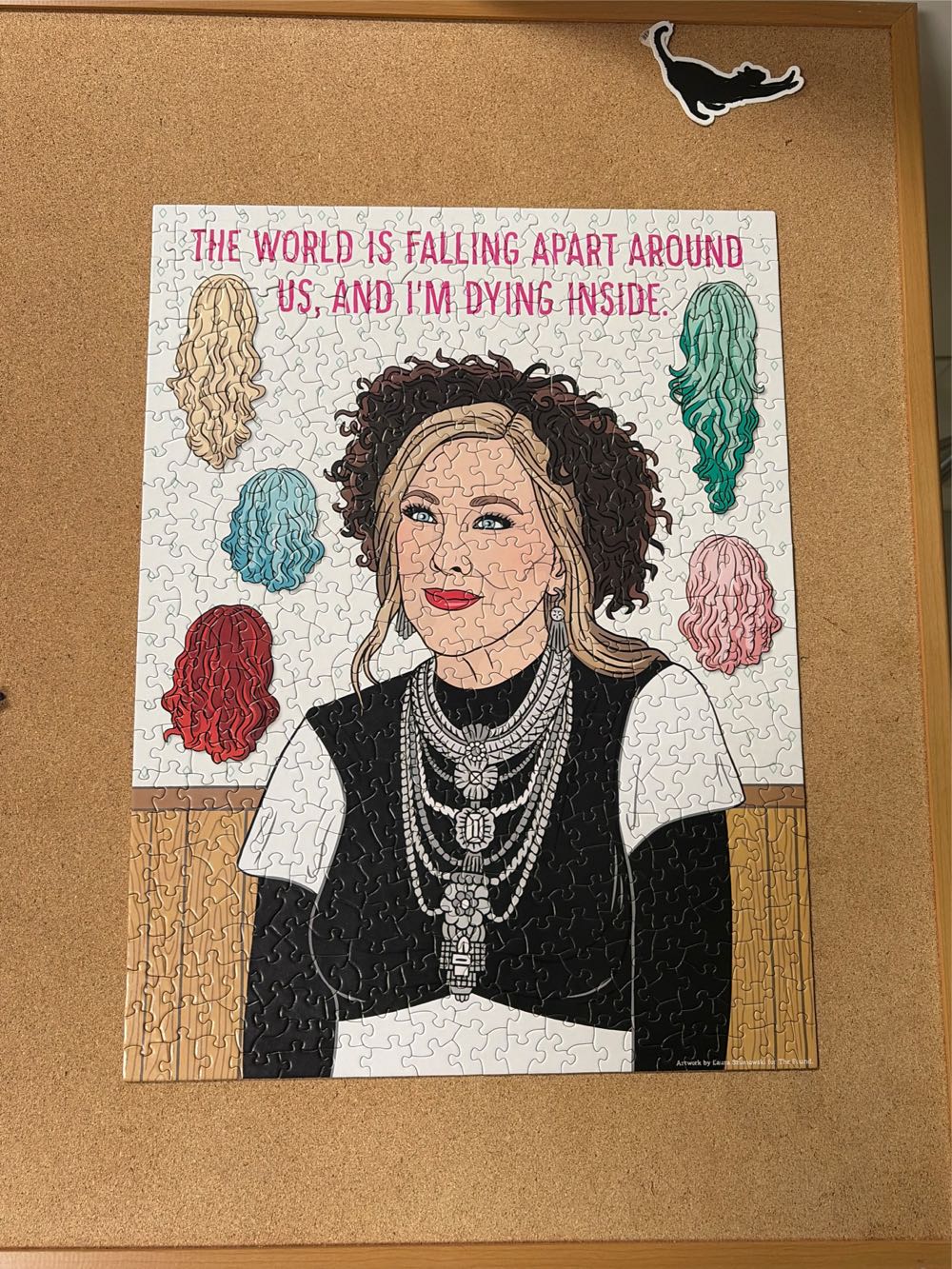 Wigging Out - The Found puzzle collectible [Barcode 810027320971] - Main Image 2