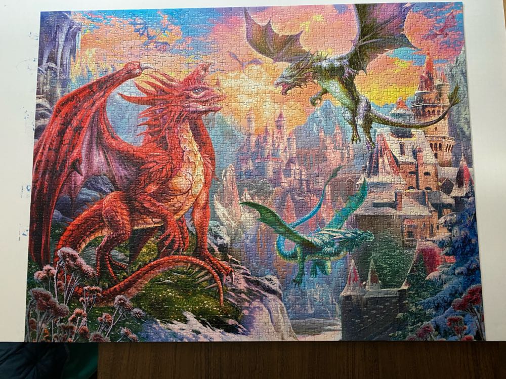 Dragon Land - Ravensburger puzzle collectible [Barcode 4005556167173] - Main Image 2