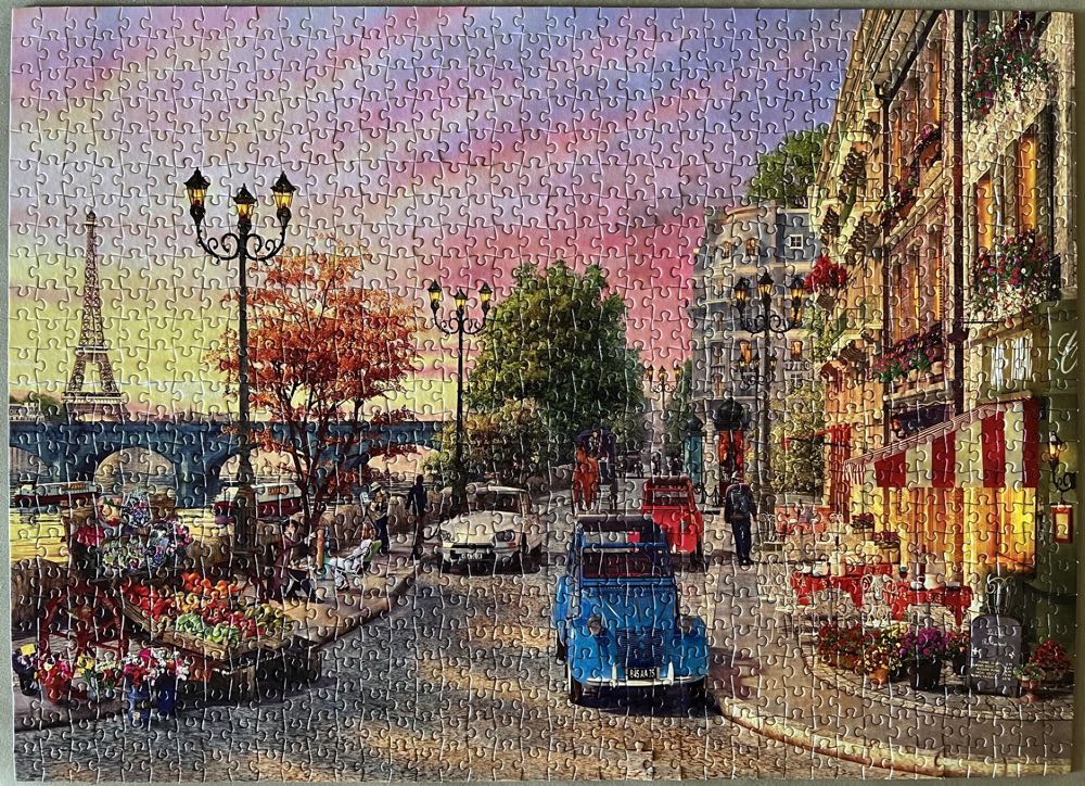 Seine Sunset - Anatolian puzzle collectible [Barcode 8698543110045] - Main Image 2