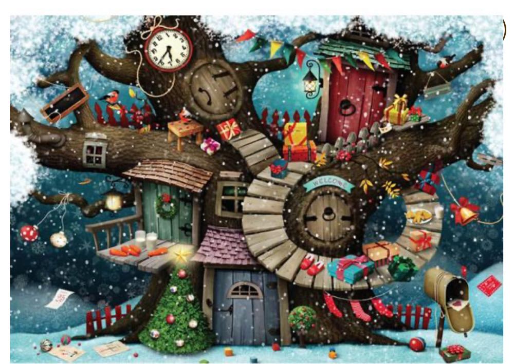 Christmas in the Forest - Magnolia puzzle collectible - Main Image 2