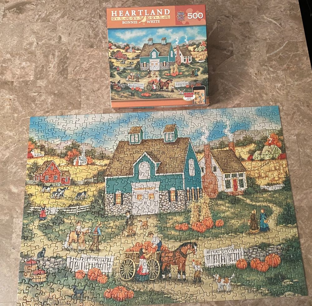 Piles Of Pumpkins - Master Pieces puzzle collectible - Main Image 2