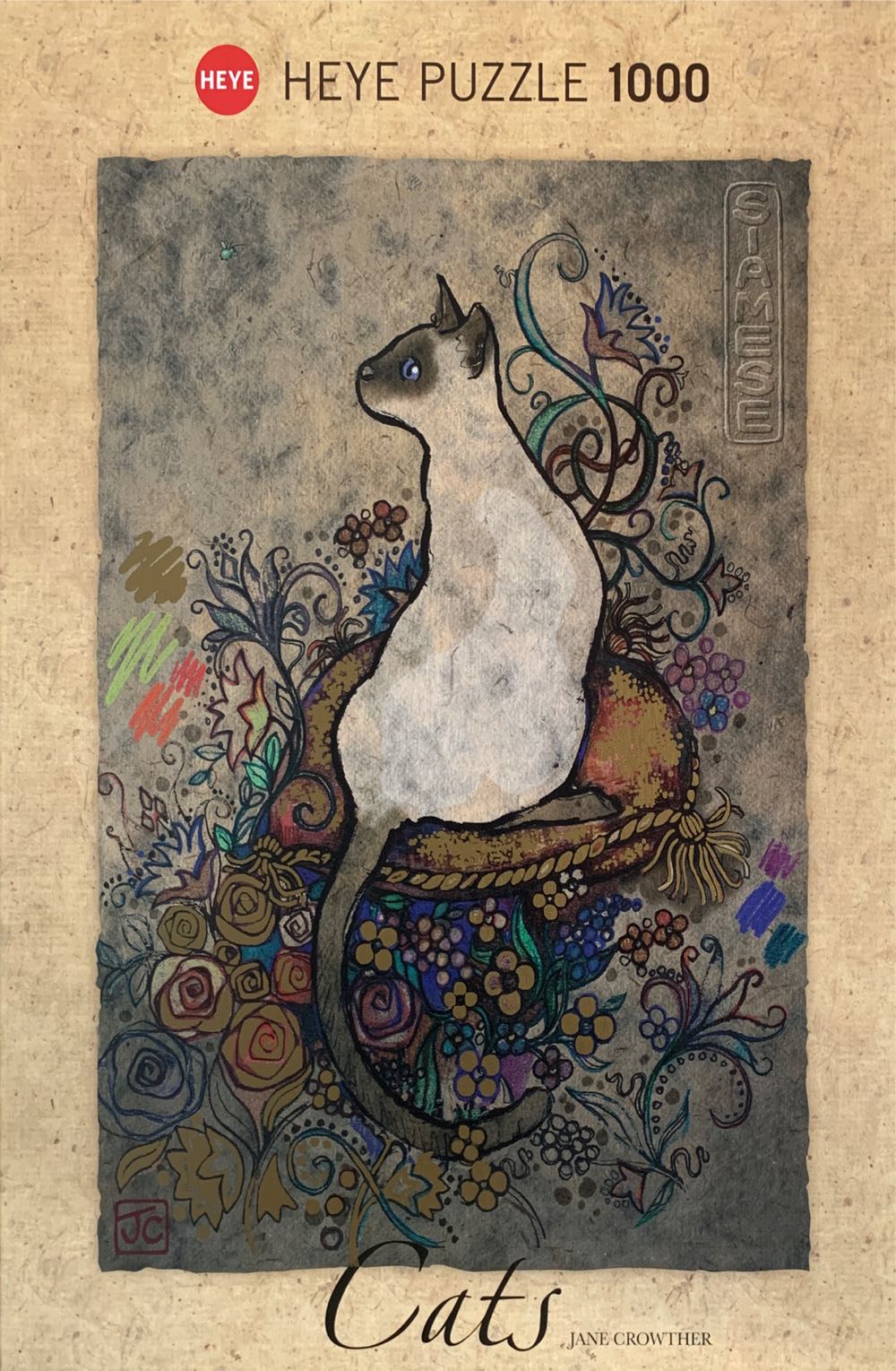 Siamese - Heye Puzzle puzzle collectible [Barcode 4001689296100] - Main Image 1