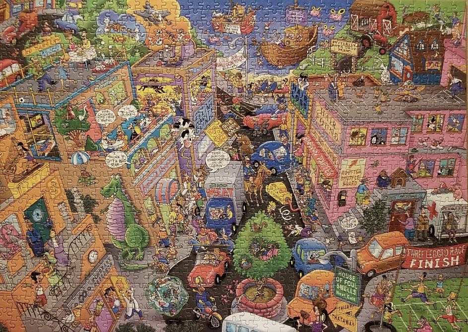 Miggley Avenue - Gibsons puzzle collectible [Barcode 5012269070552] - Main Image 3