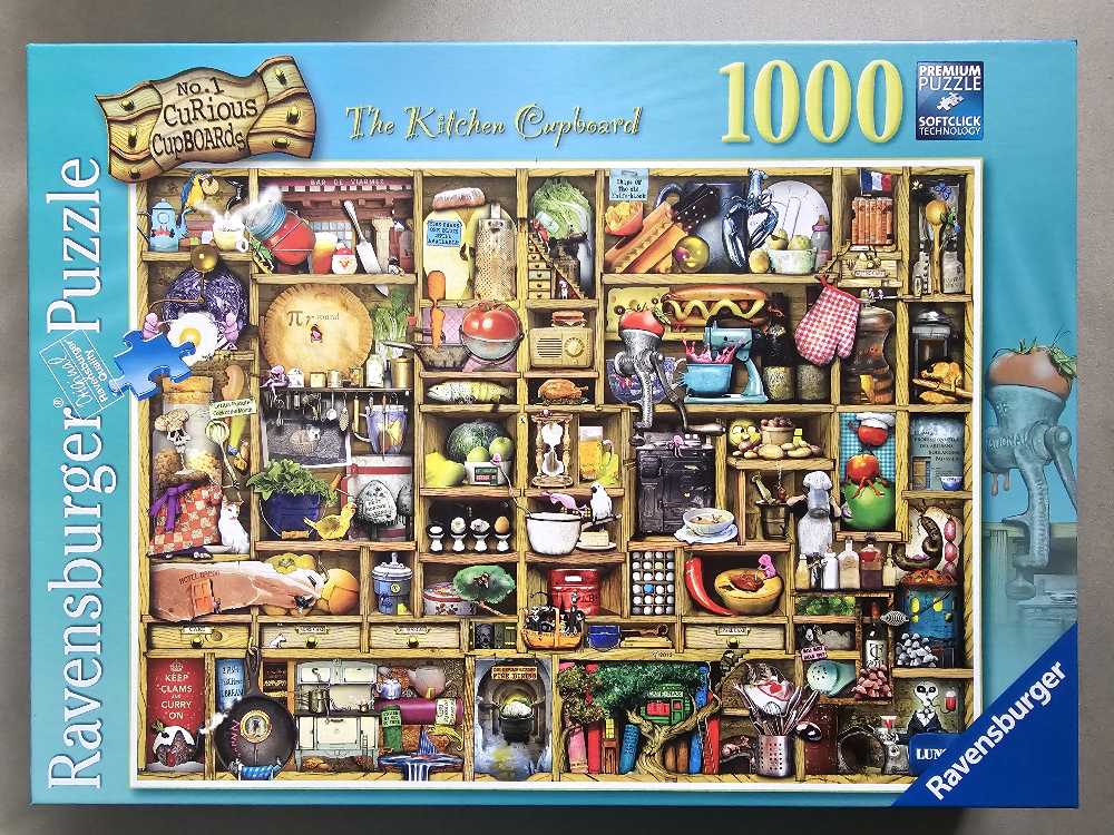 Curious Cupboard- The Kitchen Cupboard (1) Keep - Ravensburger puzzle collectible [Barcode 4005556191079] - Main Image 3