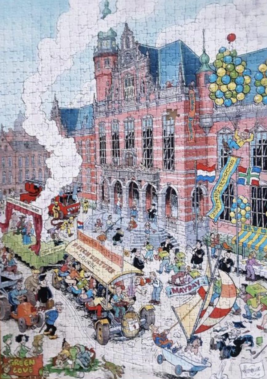Cities of the World Groningen (maken) - Ravensburger puzzle collectible [Barcode 4005556165964] - Main Image 3