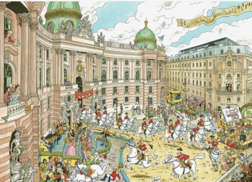 Cities of the World Wenen - Ravensburger puzzle collectible [Barcode 4005556197859] - Main Image 2