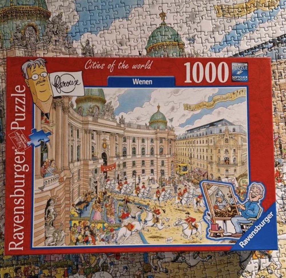 Cities of the World Wenen - Ravensburger puzzle collectible [Barcode 4005556197859] - Main Image 4
