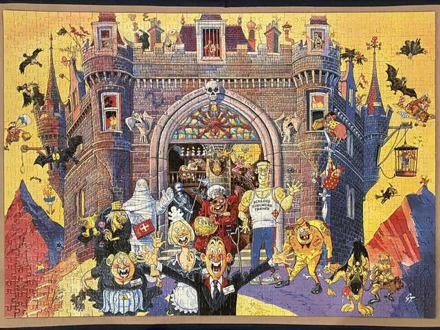 Wasgij O5 - Late Booking - Wasgij puzzle collectible [Barcode 8710126171165] - Main Image 2