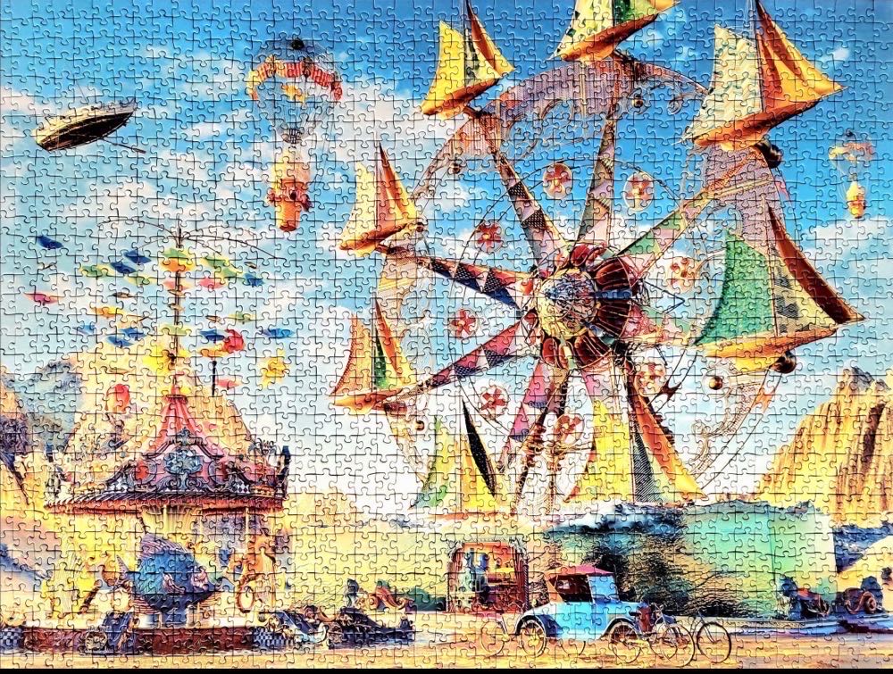 Yultide Treasures-SOLD - Springbok puzzle collectible - Main Image 4