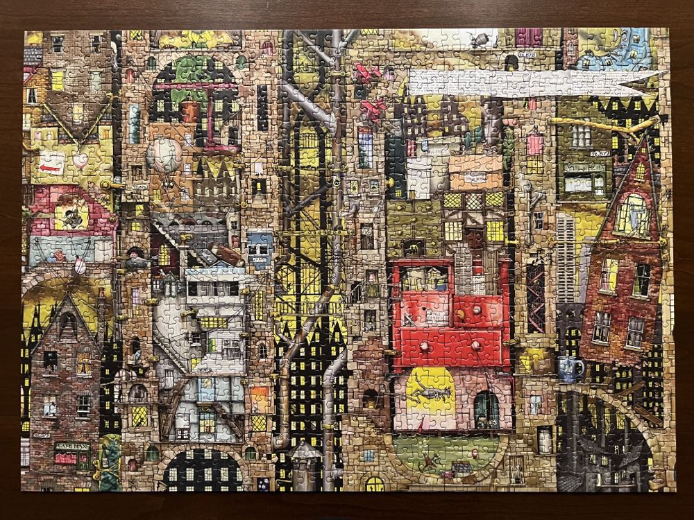 Fantastic Townscape - Schmidt puzzle collectible [Barcode 4001504593551] - Main Image 2