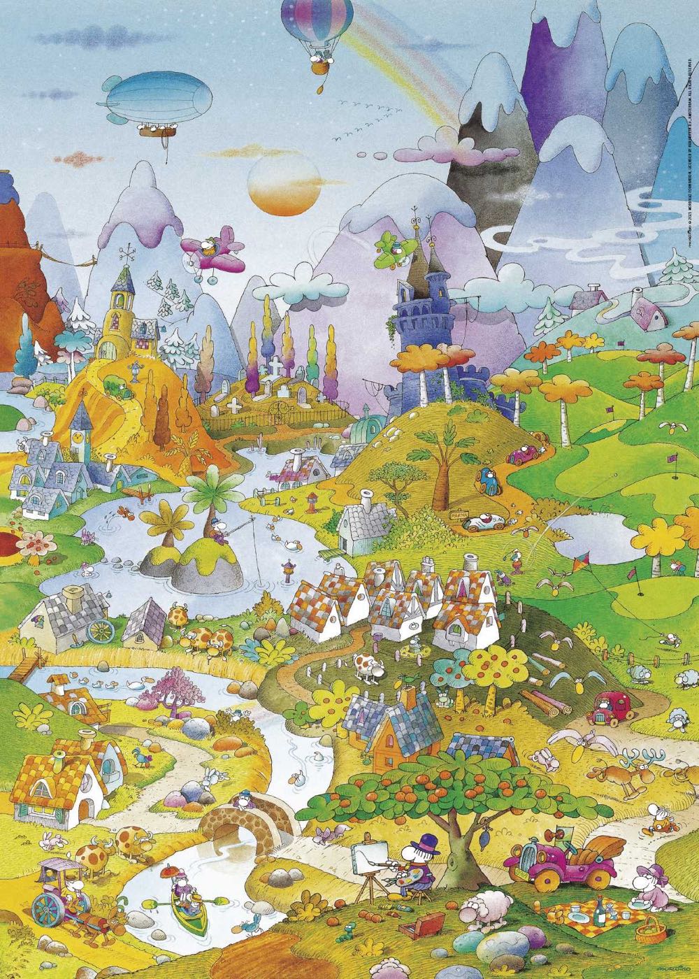 By The Lake - Heye Puzzle puzzle collectible [Barcode 4001689299873] - Main Image 2