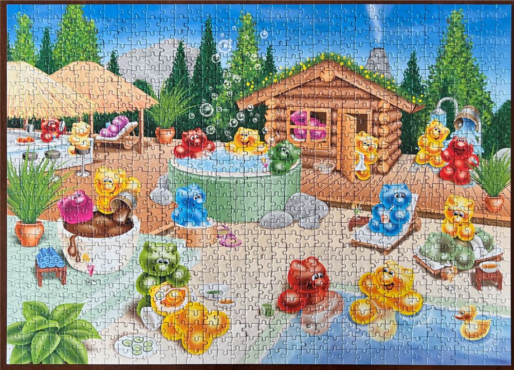 Gelini:  Relaxation - Ravensburger puzzle collectible [Barcode 4005556156382] - Main Image 2