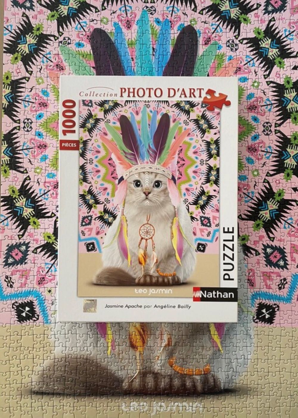 Jasmine Apache - Ravensburger/Nathan puzzle collectible [Barcode 4005556875009] - Main Image 4