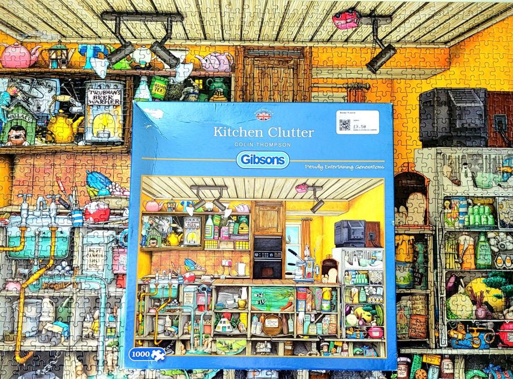 Kitchen Clutter - Gibsons puzzle collectible [Barcode 5012269061185] - Main Image 4