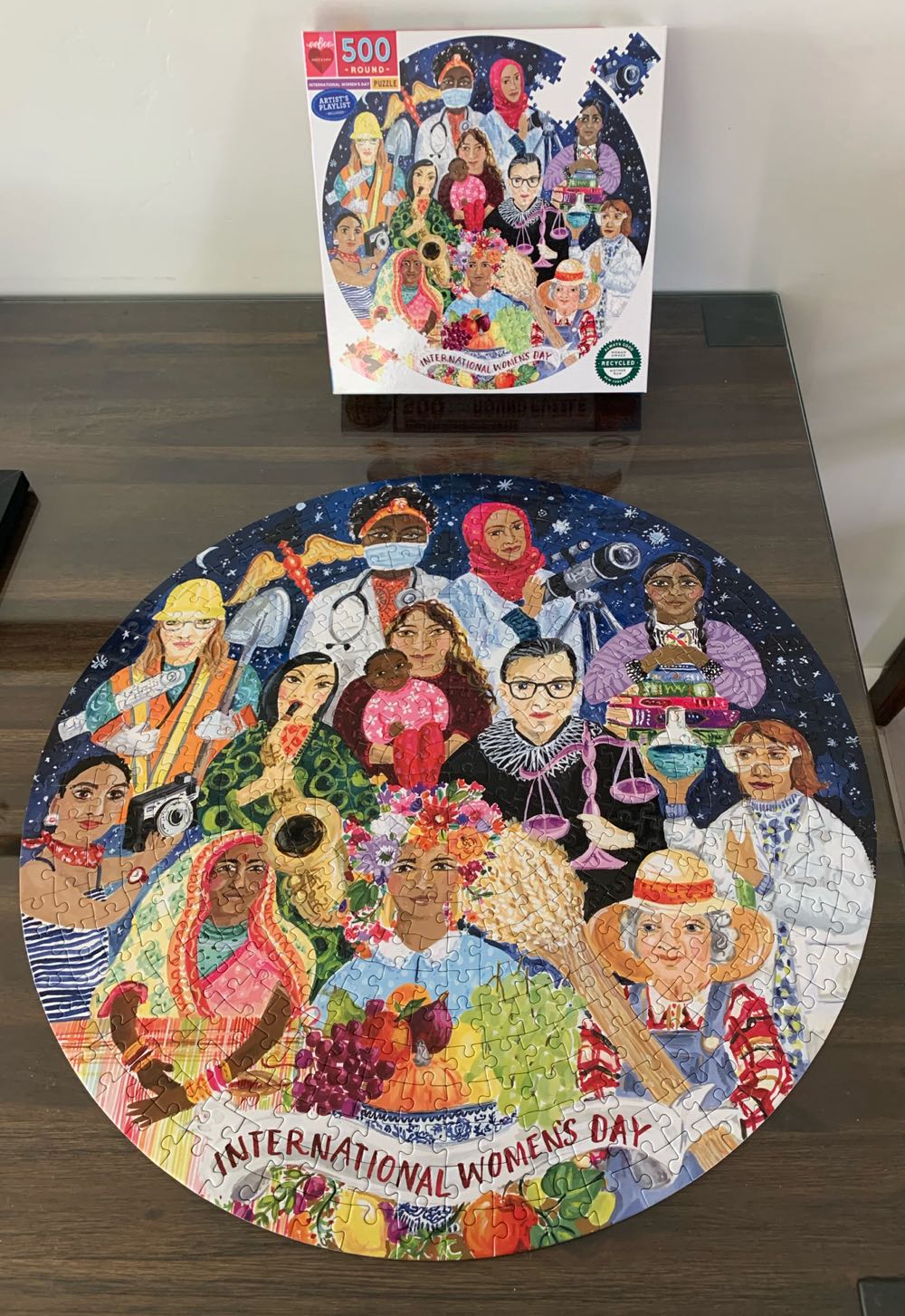 International Women’s Day - Eeboo puzzle collectible [Barcode 689196511585] - Main Image 2