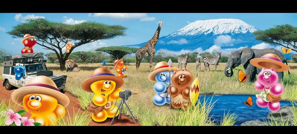 Gelini - On A Safari - Ravensburger puzzle collectible [Barcode 4005556151028] - Main Image 2