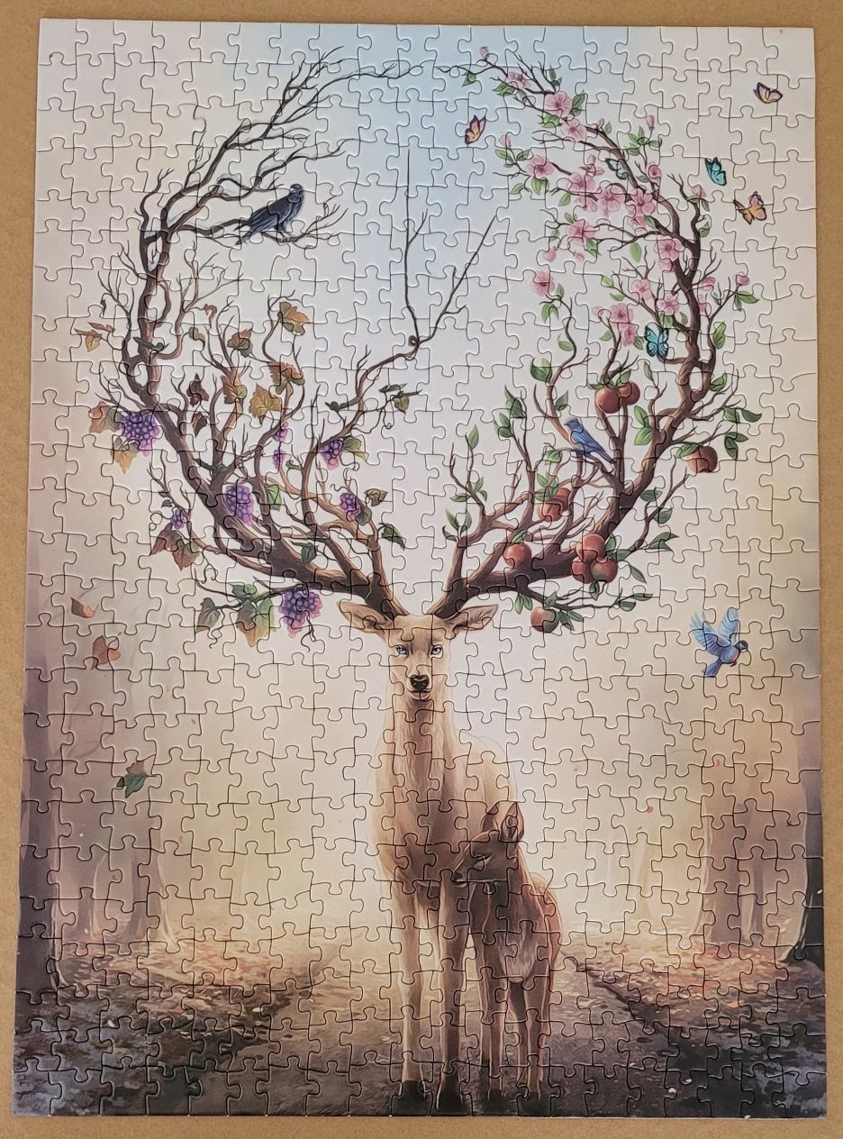 Ravensburger - Magical Deer - Ravensburger puzzle collectible - Main Image 2